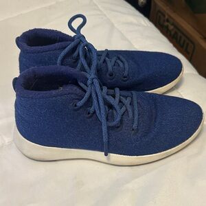 allbirds Women's Navy Blue Wool Runners
